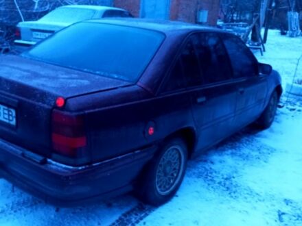 Опель Омега 1991 в Ромнах на Automoto.ua Красный Опель Омега, объемом двигателя 2 л и пробегом 300 тыс. км за 1000 $, фото 1 на Automoto.ua