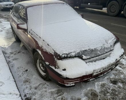 Красный Опель Омега, объемом двигателя 2 л и пробегом 250 тыс. км за 300 $, фото 1 на Automoto.ua