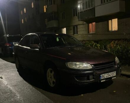 Красный Опель Омега, объемом двигателя 2.5 л и пробегом 336 тыс. км за 1100 $, фото 1 на Automoto.ua