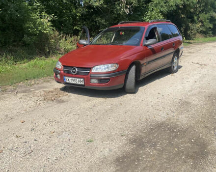 Красный Опель Омега, объемом двигателя 2.5 л и пробегом 200 тыс. км за 1800 $, фото 1 на Automoto.ua