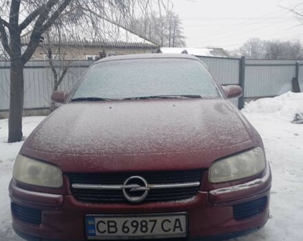 Красный Опель Омега, объемом двигателя 2 л и пробегом 315 тыс. км за 2200 $, фото 1 на Automoto.ua