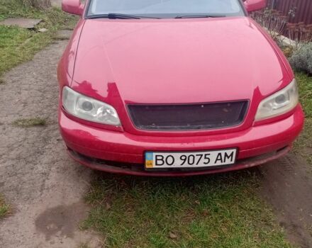 Красный Опель Омега, объемом двигателя 2.2 л и пробегом 160 тыс. км за 2200 $, фото 1 на Automoto.ua