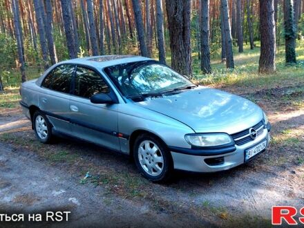 Опель Омега 1995 в Гадяче на Automoto.ua Серый Опель Омега, объемом двигателя 2 л и пробегом 98 тыс. км за 1300 $, фото 1 на Automoto.ua