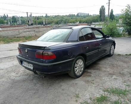 Синий Опель Омега, объемом двигателя 3 л и пробегом 216 тыс. км за 800 $, фото 2 на Automoto.ua