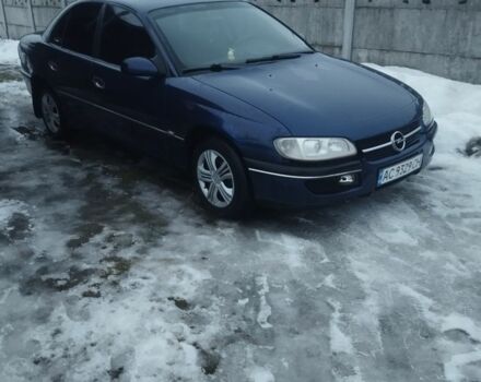 Синий Опель Омега, объемом двигателя 2 л и пробегом 180 тыс. км за 1400 $, фото 1 на Automoto.ua