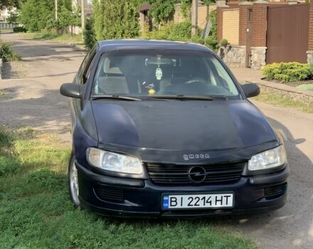 Синий Опель Омега, объемом двигателя 2 л и пробегом 333 тыс. км за 1456 $, фото 1 на Automoto.ua