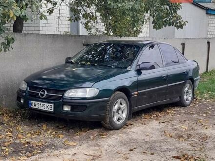 Опель Омега 1995 в Борисполе на Automoto.ua Зеленый Опель Омега, объемом двигателя 2 л и пробегом 350 тыс. км за 1950 $, фото 1 на Automoto.ua