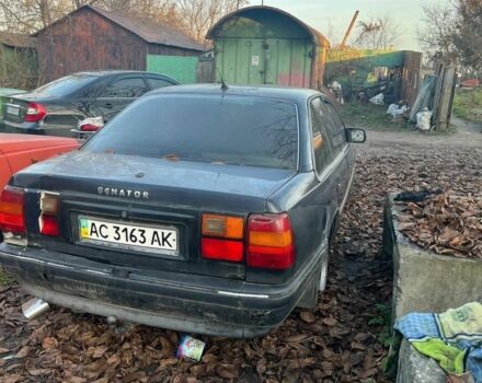 Синий Опель Сенатор, объемом двигателя 3 л и пробегом 145 тыс. км за 550 $, фото 1 на Automoto.ua