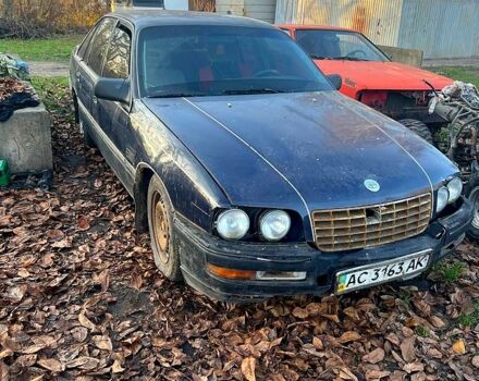 Синий Опель Сенатор, объемом двигателя 3 л и пробегом 190 тыс. км за 550 $, фото 1 на Automoto.ua
