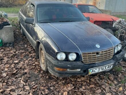 Синий Опель Сенатор, объемом двигателя 3 л и пробегом 145 тыс. км за 550 $, фото 1 на Automoto.ua