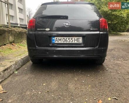 Черный Опель Сигнум, объемом двигателя 1.9 л и пробегом 283 тыс. км за 4500 $, фото 7 на Automoto.ua