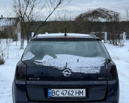Синий Опель Сигнум, объемом двигателя 3 л и пробегом 300 тыс. км за 1650 $, фото 4 на Automoto.ua