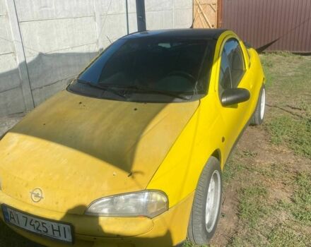 Желтый Опель Тигра, объемом двигателя 1.6 л и пробегом 777 тыс. км за 1500 $, фото 2 на Automoto.ua