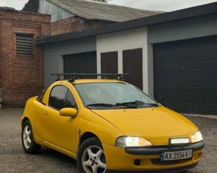 Жовтий Опель Тігра, об'ємом двигуна 1.4 л та пробігом 180 тис. км за 1350 $, фото 1 на Automoto.ua