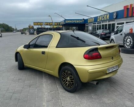Желтый Опель Тигра, объемом двигателя 1.6 л и пробегом 127 тыс. км за 2600 $, фото 1 на Automoto.ua