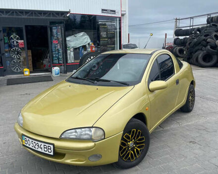 Жовтий Опель Тігра, об'ємом двигуна 1.6 л та пробігом 124 тис. км за 3500 $, фото 1 на Automoto.ua