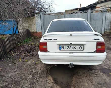 Белый Опель Вектра, объемом двигателя 2 л и пробегом 279 тыс. км за 1600 $, фото 1 на Automoto.ua