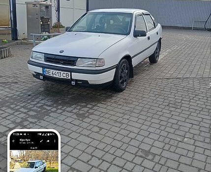 Белый Опель Вектра, объемом двигателя 1.7 л и пробегом 340 тыс. км за 1350 $, фото 2 на Automoto.ua