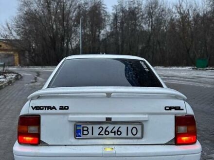 Белый Опель Вектра, объемом двигателя 2 л и пробегом 280 тыс. км за 1600 $, фото 1 на Automoto.ua