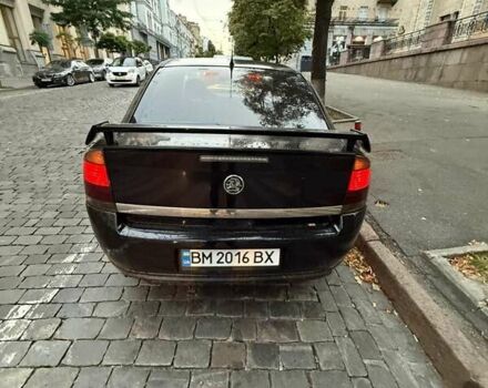 Черный Опель Вектра, объемом двигателя 2.2 л и пробегом 218 тыс. км за 5600 $, фото 2 на Automoto.ua