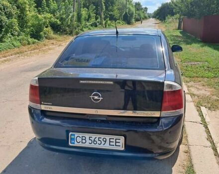 Черный Опель Вектра, объемом двигателя 2.2 л и пробегом 220 тыс. км за 6000 $, фото 2 на Automoto.ua