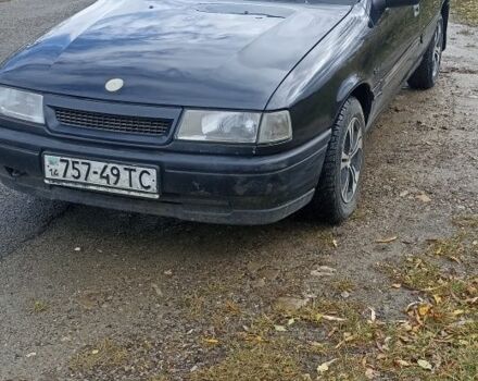 Черный Опель Вектра, объемом двигателя 2 л и пробегом 200 тыс. км за 850 $, фото 1 на Automoto.ua
