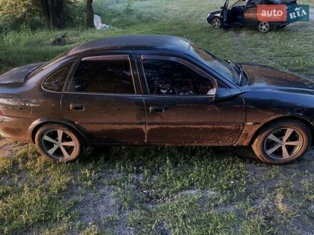 Опель Вектра 1997 у Брусилове на Automoto.ua Чорний Опель Вектра, об'ємом двигуна 2 л та пробігом 340 тис. км за 3400 $, фото 1 на Automoto.ua