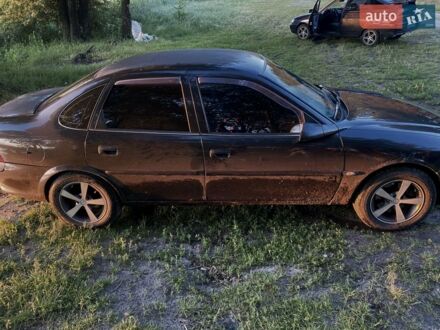 Чорний Опель Вектра, об'ємом двигуна 2 л та пробігом 340 тис. км за 3400 $, фото 1 на Automoto.ua