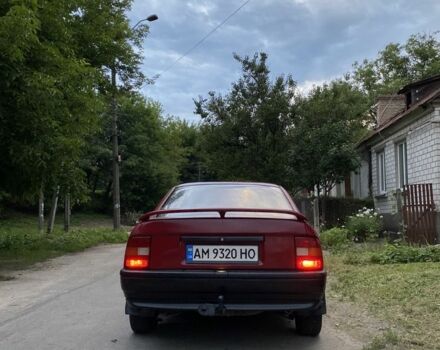 Красный Опель Вектра, объемом двигателя 1.6 л и пробегом 45 тыс. км за 1750 $, фото 1 на Automoto.ua