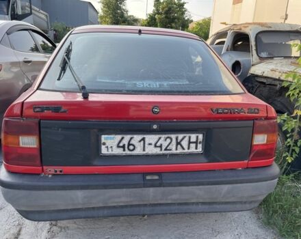 Червоний Опель Вектра, об'ємом двигуна 2 л та пробігом 100 тис. км за 483 $, фото 7 на Automoto.ua
