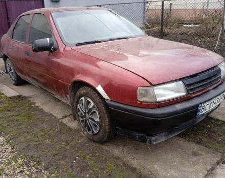 Красный Опель Вектра, объемом двигателя 2 л и пробегом 215 тыс. км за 380 $, фото 4 на Automoto.ua