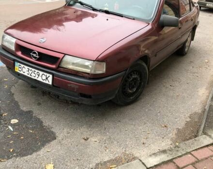 Красный Опель Вектра, объемом двигателя 1.6 л и пробегом 302 тыс. км за 1100 $, фото 1 на Automoto.ua