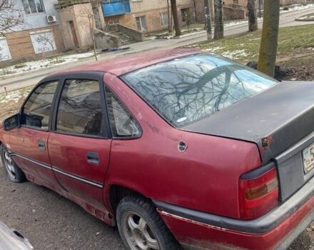 Красный Опель Вектра, объемом двигателя 1.6 л и пробегом 165 тыс. км за 1015 $, фото 2 на Automoto.ua