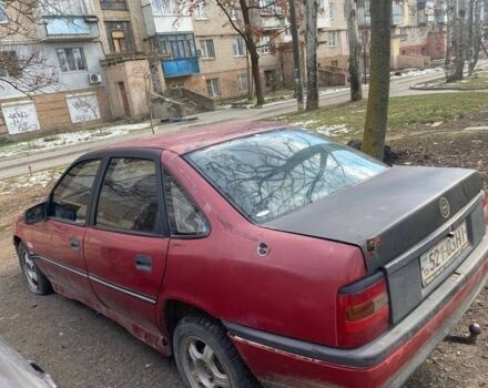 Красный Опель Вектра, объемом двигателя 1.6 л и пробегом 165 тыс. км за 1015 $, фото 3 на Automoto.ua