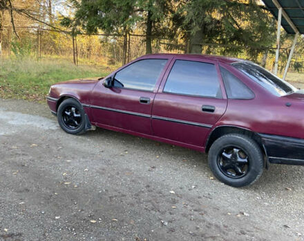Опель Вектра 1990 у Самборе на Automoto.ua Червоний Опель Вектра, об'ємом двигуна 1.8 л та пробігом 280 тис. км за 1150 $, фото 8 на Automoto.ua