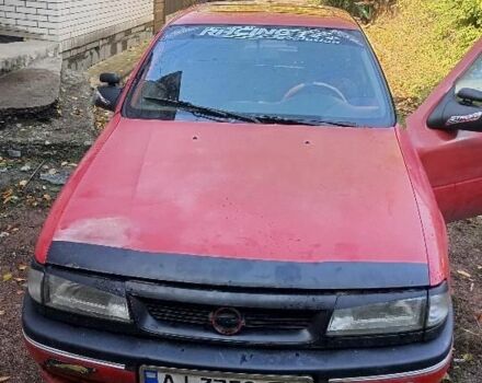 Червоний Опель Вектра, об'ємом двигуна 2 л та пробігом 300 тис. км за 200 $, фото 1 на Automoto.ua
