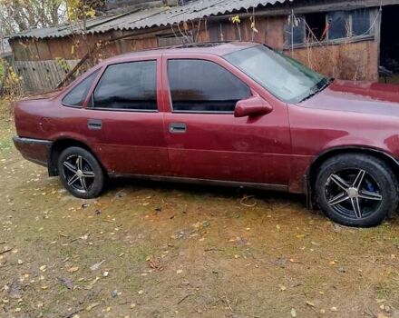 Опель Вектра 1991 в Сахновщине на Automoto.ua Красный Опель Вектра, объемом двигателя 1.6 л и пробегом 4 тыс. км за 1499 $, фото 1 на Automoto.ua