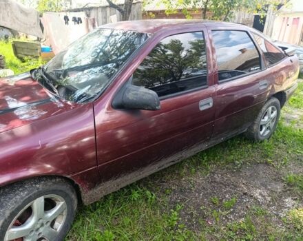 Красный Опель Вектра, объемом двигателя 2 л и пробегом 3 тыс. км за 600 $, фото 1 на Automoto.ua