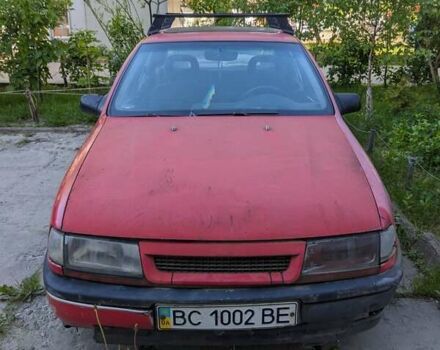 Красный Опель Вектра, объемом двигателя 1.8 л и пробегом 202 тыс. км за 550 $, фото 2 на Automoto.ua