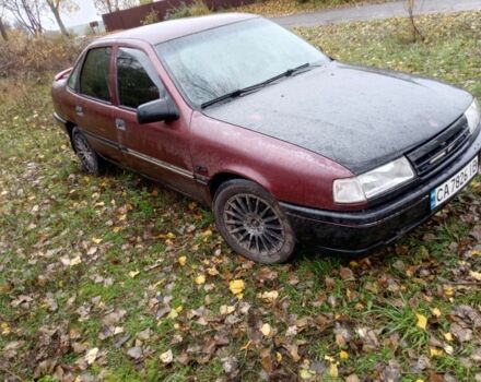 Червоний Опель Вектра, об'ємом двигуна 1.8 л та пробігом 100 тис. км за 800 $, фото 1 на Automoto.ua