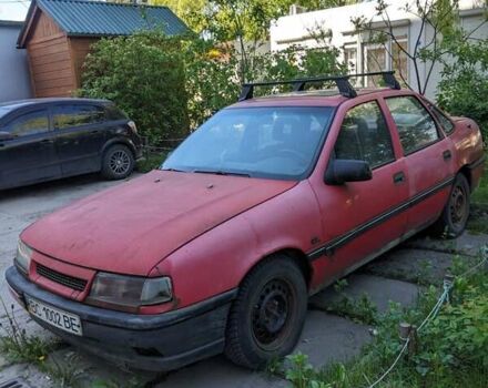 Красный Опель Вектра, объемом двигателя 1.8 л и пробегом 202 тыс. км за 550 $, фото 1 на Automoto.ua