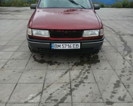 Красный Опель Вектра, объемом двигателя 2 л и пробегом 300 тыс. км за 850 $, фото 1 на Automoto.ua