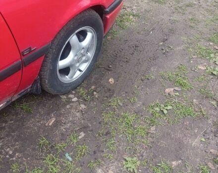 Красный Опель Вектра, объемом двигателя 1 л и пробегом 320 тыс. км за 1300 $, фото 1 на Automoto.ua