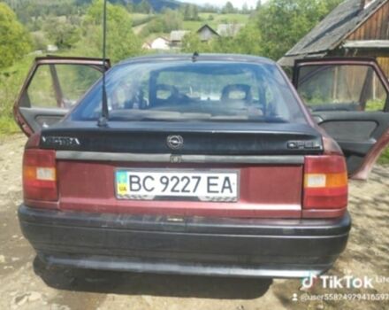 Красный Опель Вектра, объемом двигателя 1.6 л и пробегом 1 тыс. км за 607 $, фото 1 на Automoto.ua