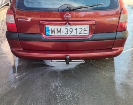 Красный Опель Вектра, объемом двигателя 2 л и пробегом 320 тыс. км за 1400 $, фото 1 на Automoto.ua