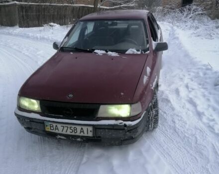 Красный Опель Вектра, объемом двигателя 2 л и пробегом 100 тыс. км за 1150 $, фото 1 на Automoto.ua