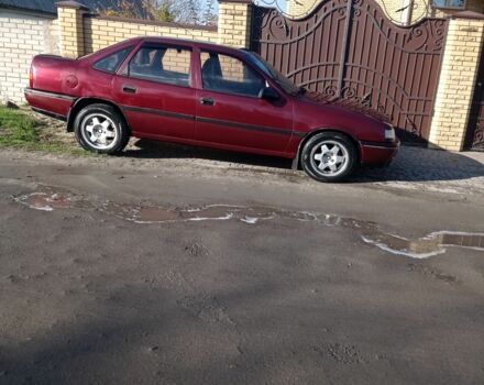 Красный Опель Вектра, объемом двигателя 1.6 л и пробегом 55 тыс. км за 1600 $, фото 1 на Automoto.ua