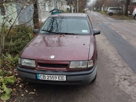 Опель Вектра 1989 у Чернігові на Automoto.ua Червоний Опель Вектра, об'ємом двигуна 1.6 л та пробігом 400 тис. км за 1200 $, фото 1 на Automoto.ua