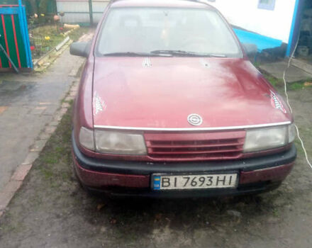 Красный Опель Вектра, объемом двигателя 2 л и пробегом 250 тыс. км за 1000 $, фото 1 на Automoto.ua