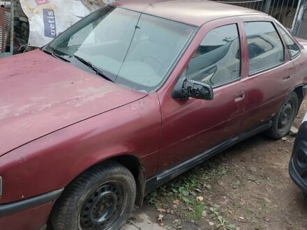 Опель Вектра 1989 в Глухове на Automoto.ua Красный Опель Вектра, объемом двигателя 2 л и пробегом 200 тыс. км за 645 $, фото 1 на Automoto.ua